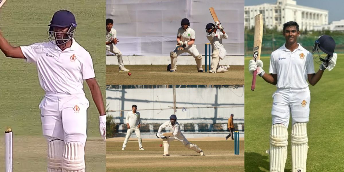 Karnataka-Cricket-Team-Scored-800-Runs-Prakar-Chaturvedi-Hit-400-In-Coochbehar-Trophyin-Domestic-Cooch-Behar-Trophy-2024