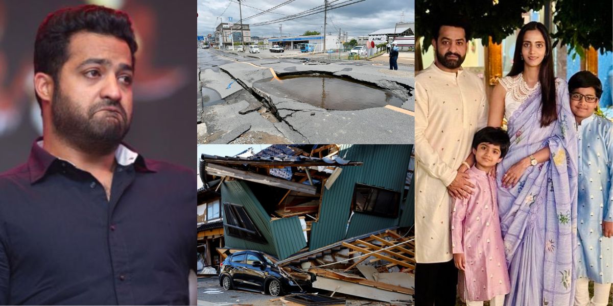 Junior Ntr Stranded With His Family In Japan Earthquake