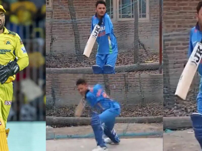 Aamir-Hussain-Lone Plays Cricket Without Hands And Legs, Video Goes Viral