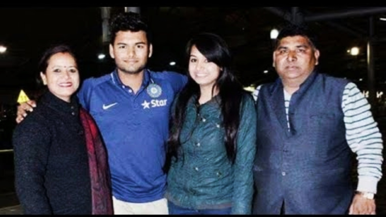 Rishabh Pant Family