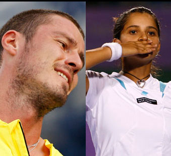 Marat Safin And Sania Mirza