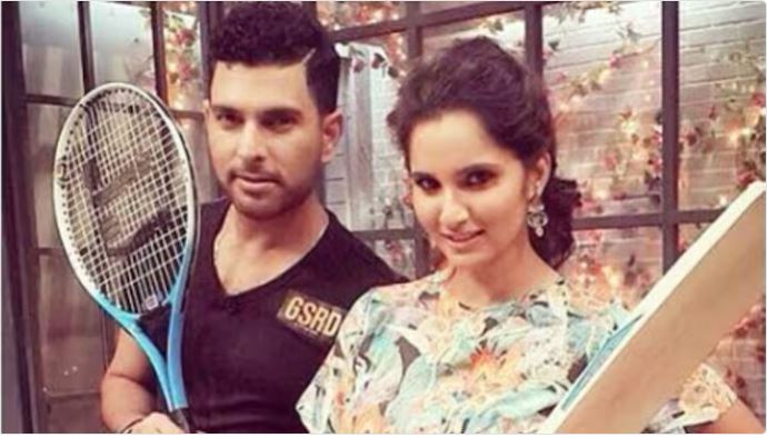 Yuvraj Singh And Sania Mirza