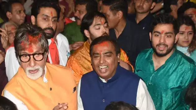 Bollywood Stars With Ambani Family