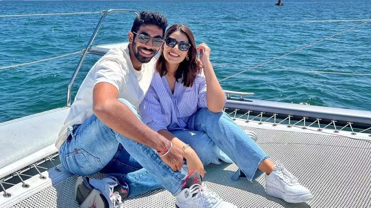 Bumrah And His Wife