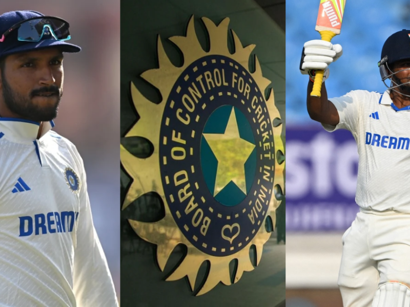 Bcci Will Include Sarfaraz Khan And Dhruv Jurel In C Grade After Dharamshala Test.