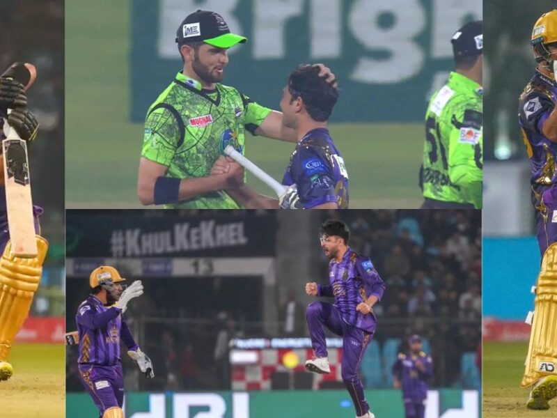 The Inexperienced Batsman Hit Fours And Sixes Against Shaheen And Haris.