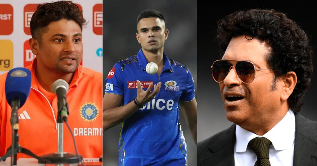 Sarfaraz Khan Gave A Big Statement Regarding Arjun Tendulkar