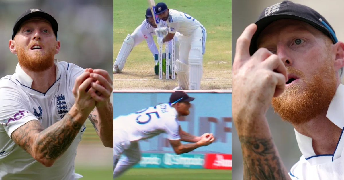 Ben Stokes Took A Stunning Catch To Dismiss Shreyas Iyer Showed His Finger Towards Indian Audience