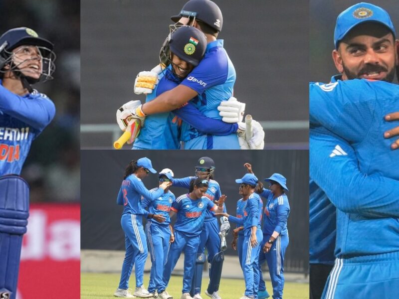 Indian Women'S Team Created History Scored 420 Runs In Odi Won The Match By 322 Runs