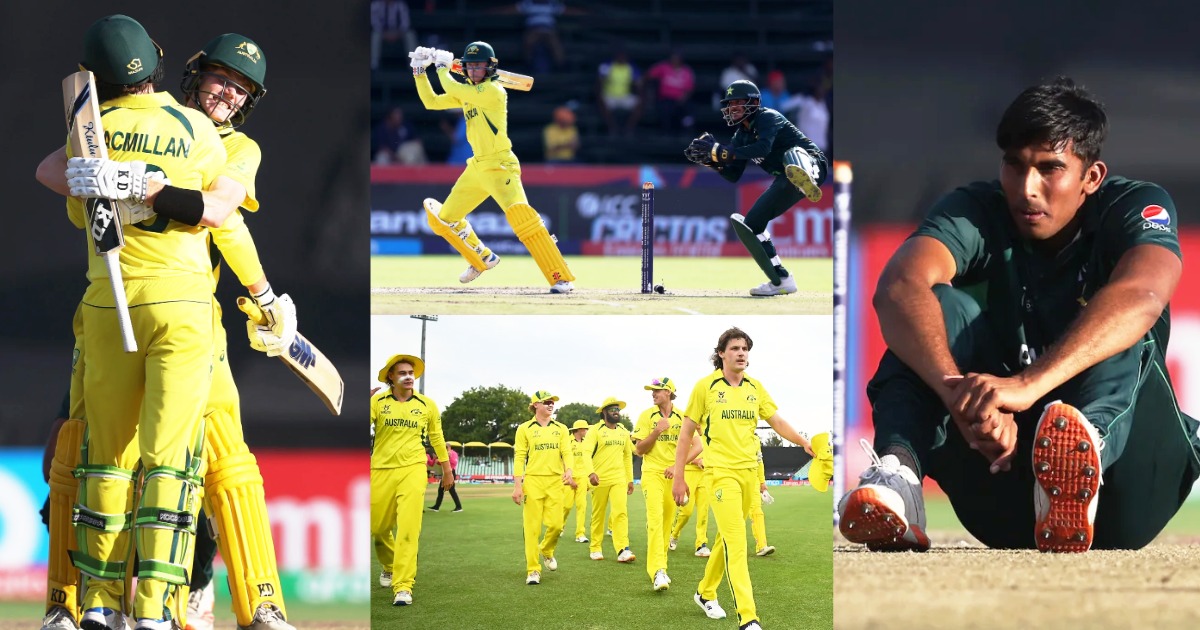 Aus Vs Pak U19 Australia Defeated Pakistan By 1 Wicket In 2Nd Semifinal Of World Cup 2024