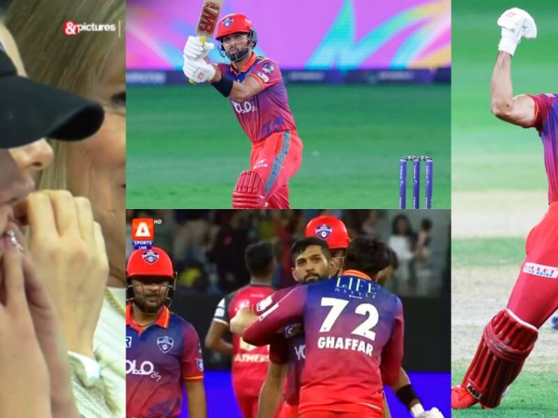 Sikandar Raza Smashed A Six On The Last Ball To Help Dubai Capitals Win A Thrilling Match