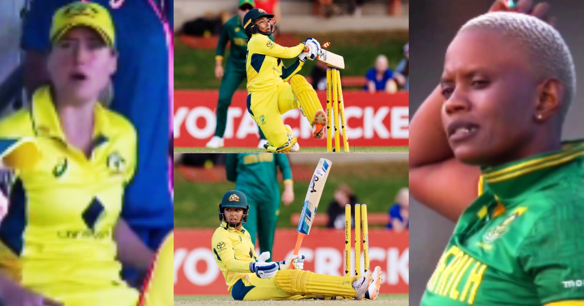 Ausw Vs Saw Batsman Hit Wicket On A No Ball But Ball Went For 6 Runs Bizarre Incident