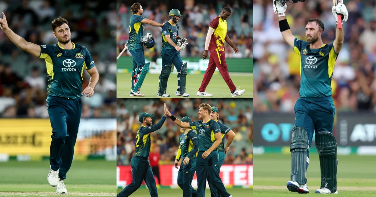Aus Vs Wi Glenn Maxwell Ton Helped Australia Defeat West Indies In 2Nd T20 To Clinch Series