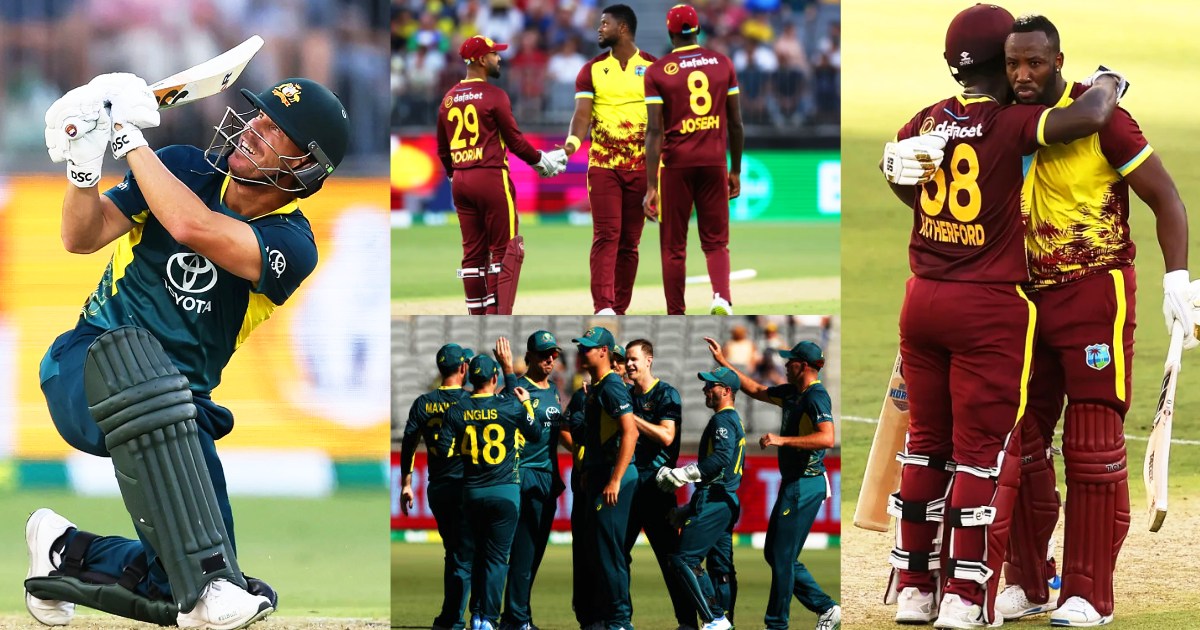 Aus-Vs-Wi-Andre-Russell-Destructive-Knock-Helped-West-Indies-Consider-A-Famous-Win-Against-Australia-In-3Rd-T20