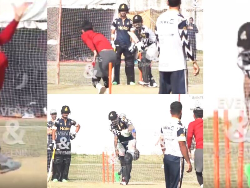 Babar Azam Bowled By A Net Bowler During Practice Session Is Making Headlines