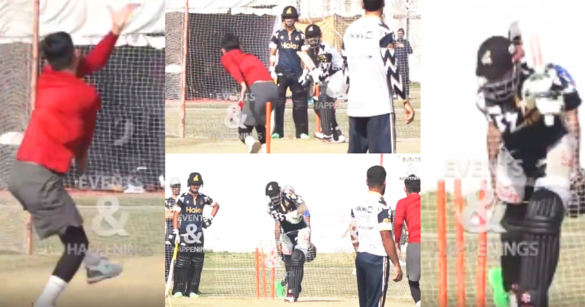 Babar Azam Bowled By A Net Bowler During Practice Session Is Making Headlines