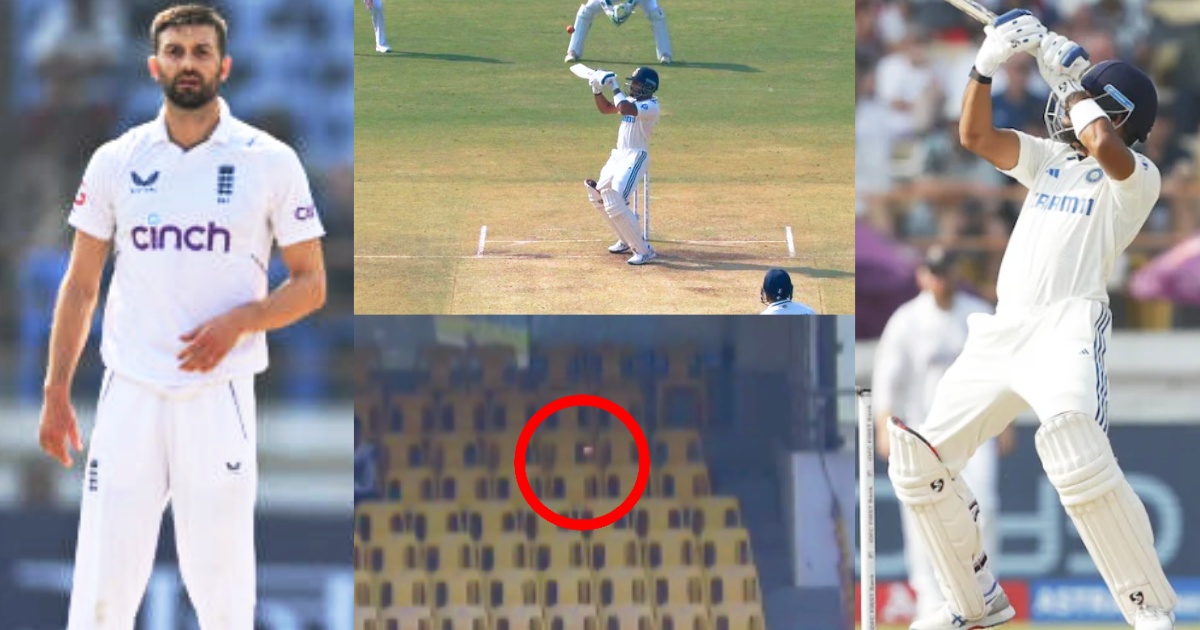 Dhruv Jurel Grand Entry In International Cricket As He Hit A Magnificent Six Against Mark Wood