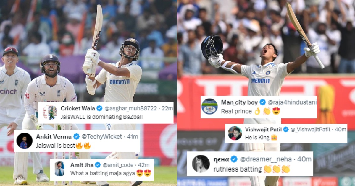 Yashasvi Jaiswal Scored A Stormy Century In The Third Test Fans Praised Him On Social Media