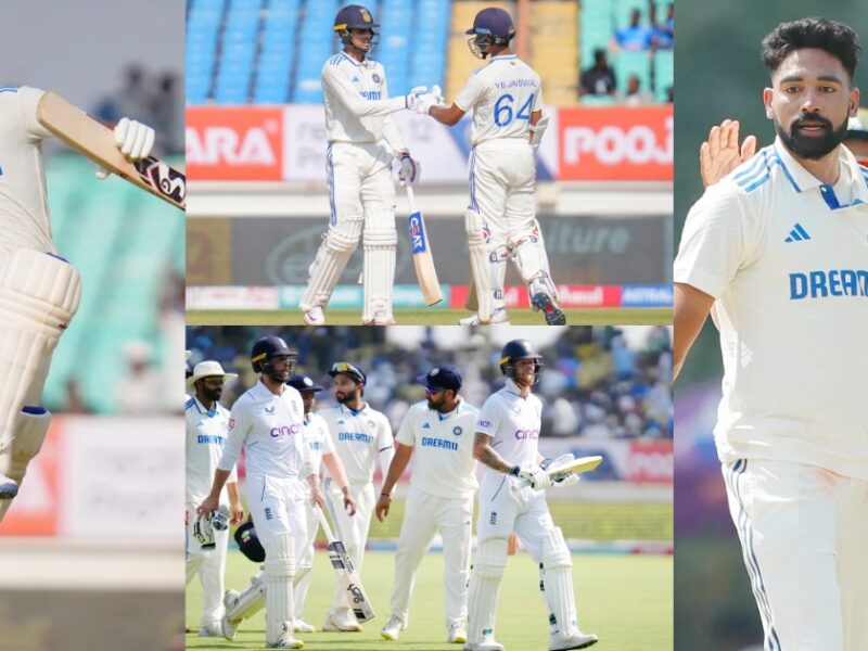 Ind Vs Eng Siraj Jaiswal Brilliant Performances Helped India Came Close To Winning 3Rd Test