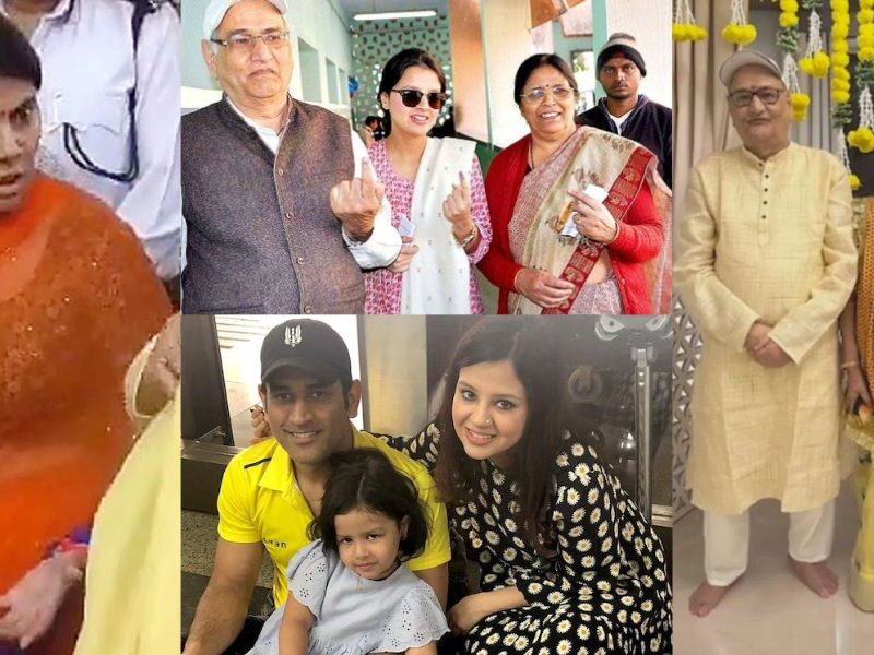 Know How Ms Dhoni'S Wife Sakshi Behaves With Her In-Laws.