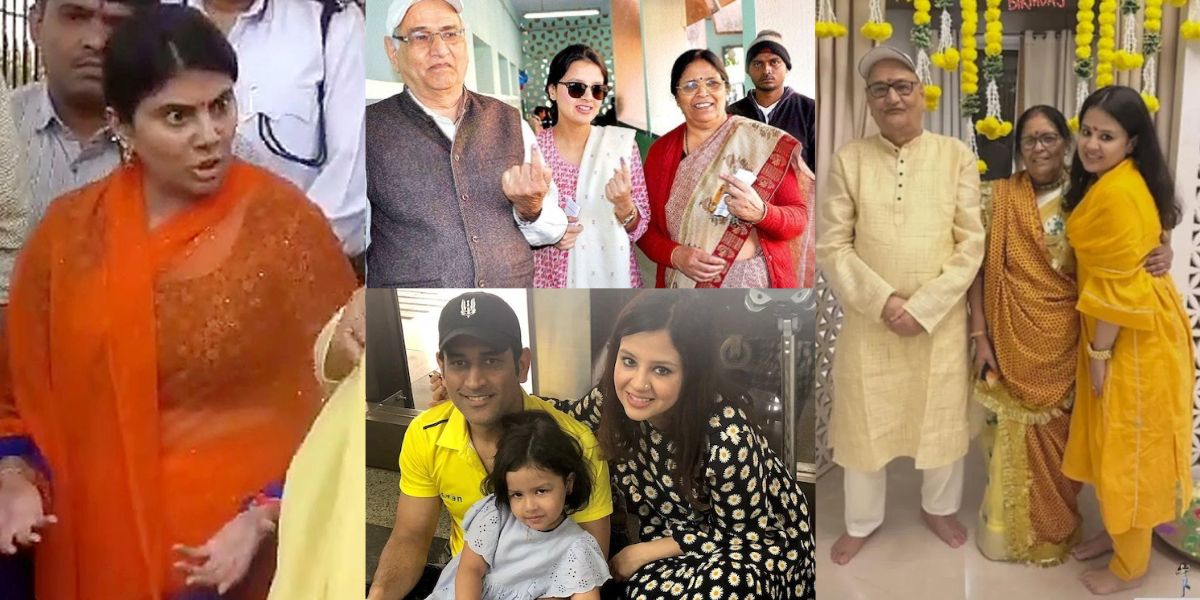 Know How Ms Dhoni'S Wife Sakshi Behaves With Her In-Laws.