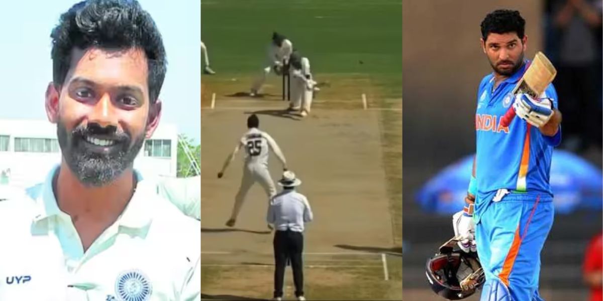 C-K-Nayudu-Trophy-Young-Batsman-Vamshhi-Krrishna-Hit-6-Sixes-In-6-Balls