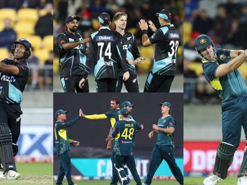 Aus Vs Nz : Australia Defeated New Zealand By 6 Wickets In The T20 Match Which Lasted Till The Last Ball.