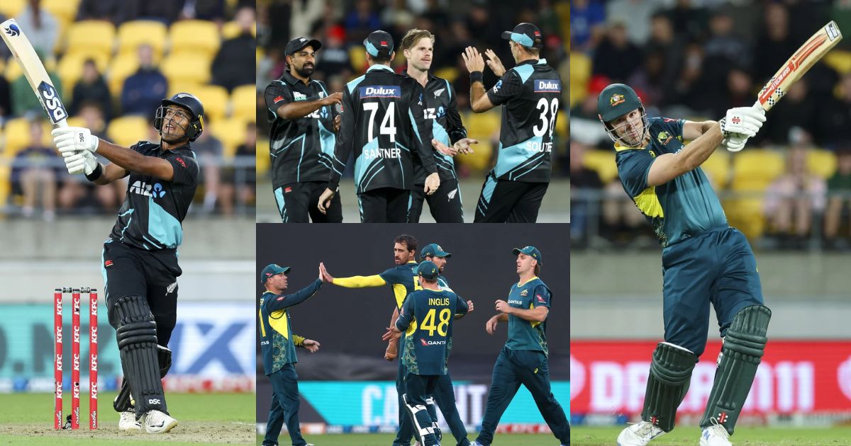 Aus Vs Nz : Australia Defeated New Zealand By 6 Wickets In The T20 Match Which Lasted Till The Last Ball.