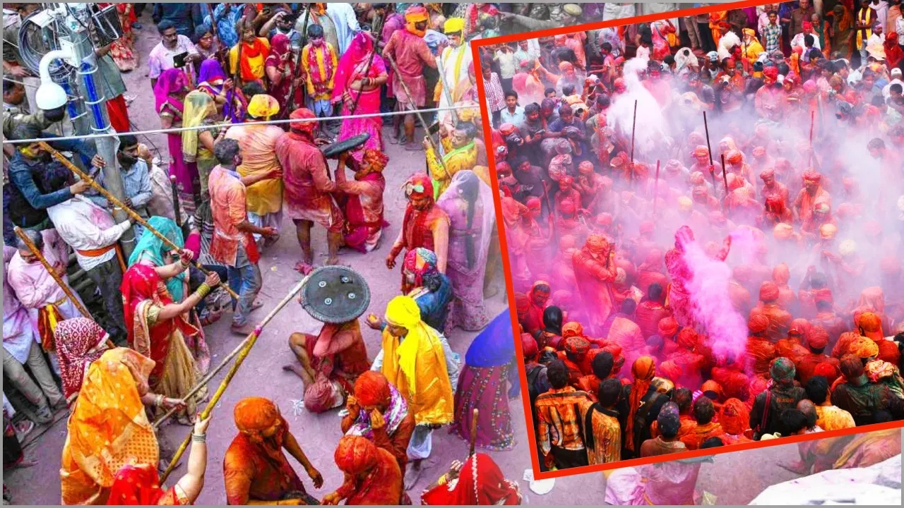 लड्डू और छड़ीमार होली