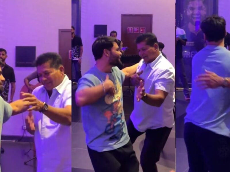 Before The Start Of Ipl 2024, Video Of Rinku Singh'S Dance Surfaced.