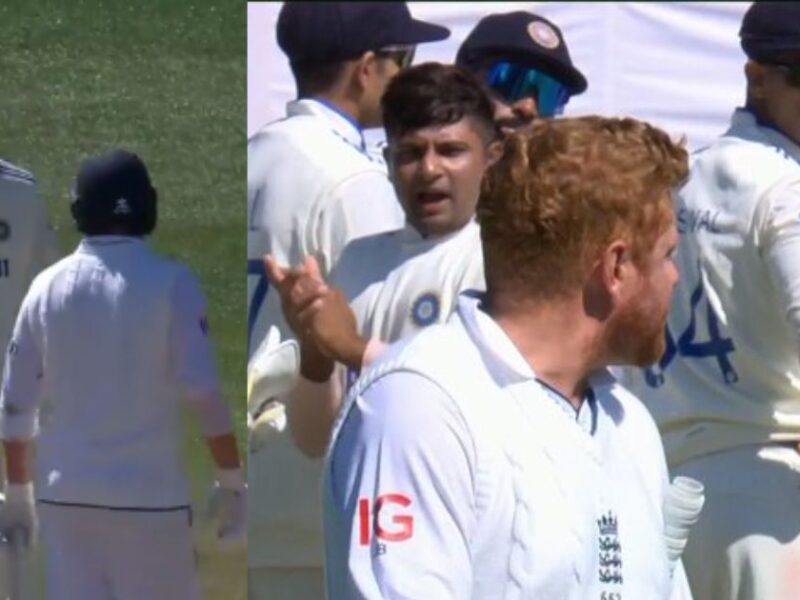 Argument Between Shubman Gill And Jonny Bairstow In The Last Test Match, Video Went Viral