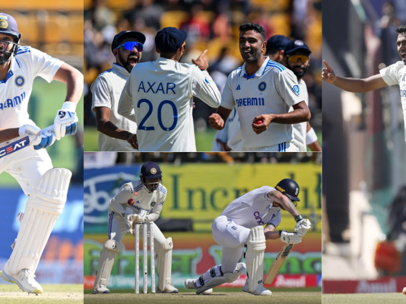 India Defeated England In Dharamshala Test And Won The Series 4 - 1.