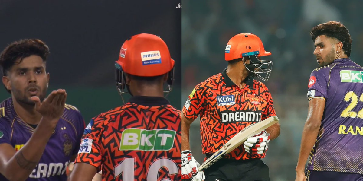 Harshit-Rana-Gave-Flying-Kiss-To-Mayank-Agarwal-After-Dismissing-Him-Video-Went-Viral