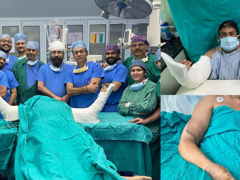 Doctors Transplant A Dead Woman'S Hand To A Man, The First Successful Bilateral-Hand-Transplant