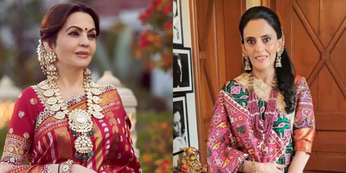 स्टाइल के मामले में कम नहीं हैं नीता अंबानी की तीनों समधनें, अनंत की सास का बोल्ड लुक देख उड़ जाएंगे आपके होश 
