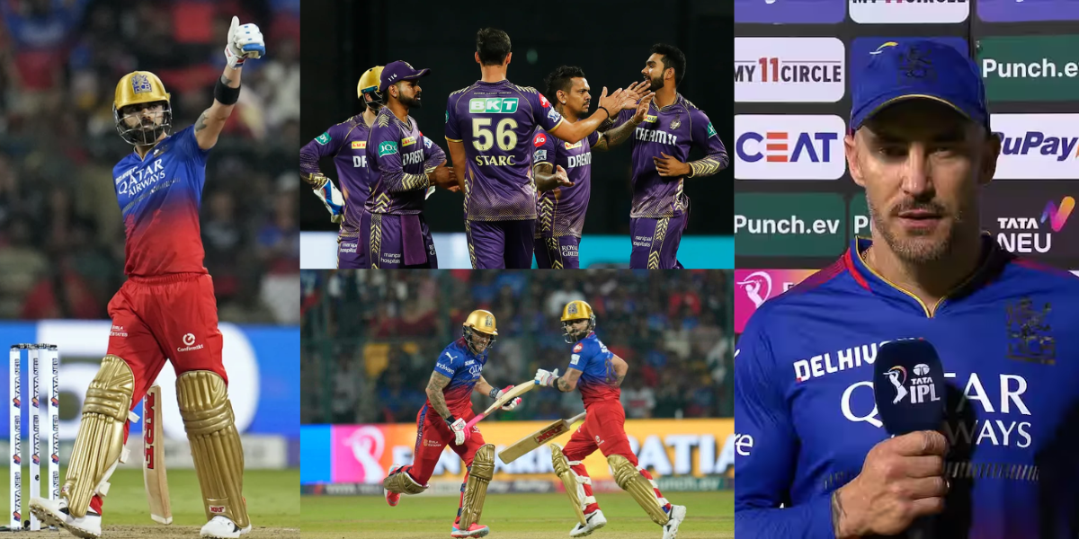 Faf-Du-Plessis-Targets-Virat-Kohli-After-The-Defeat-Against-Kolkata-Knight-Riders-In-Rcb-Vs-Kkr-Match