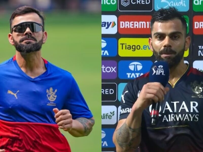 Virat Kohli Gave A Big Statement As Soon As He Joined Rcb Camp