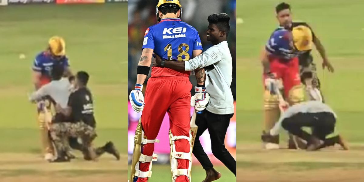 Fan-Entered-Live-Match-Touched-Virat-Kohlis-Feet-Then-Hugged-Him-Then-Virat-Reacted-Like-This-Video-Went-Viral