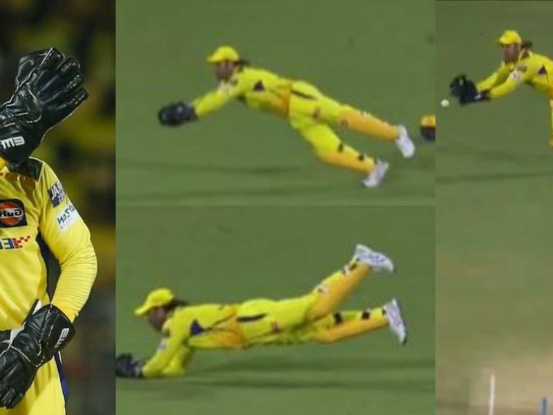 Ms-Dhoni Took Such An Amazing Catch In The Csk-Vs-Gt-Ipl-2024 Match, Video Goes Viral