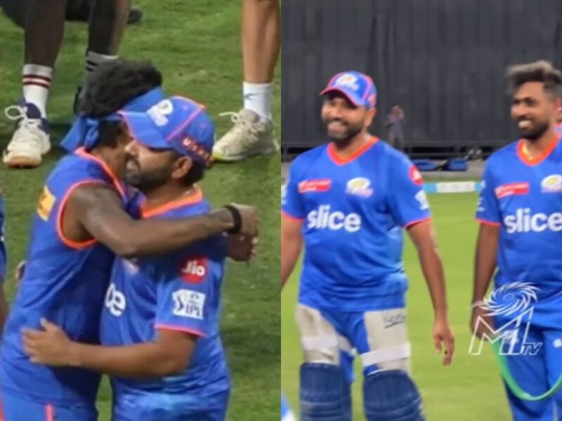 Hardik Pandya Hugged Rohit Sharma During Practice, Video Went Viral