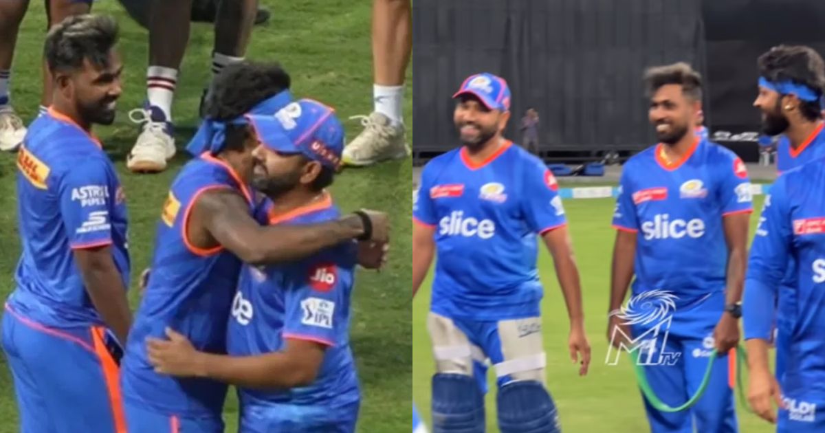 Hardik Pandya Hugged Rohit Sharma During Practice, Video Went Viral