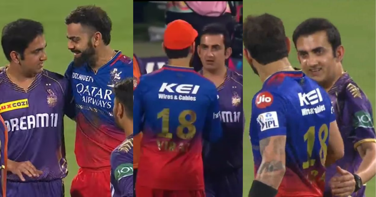 Virat Kohli And Gautam Gambhir Hugged Each Other During Ipl 2024, Video Went Viral