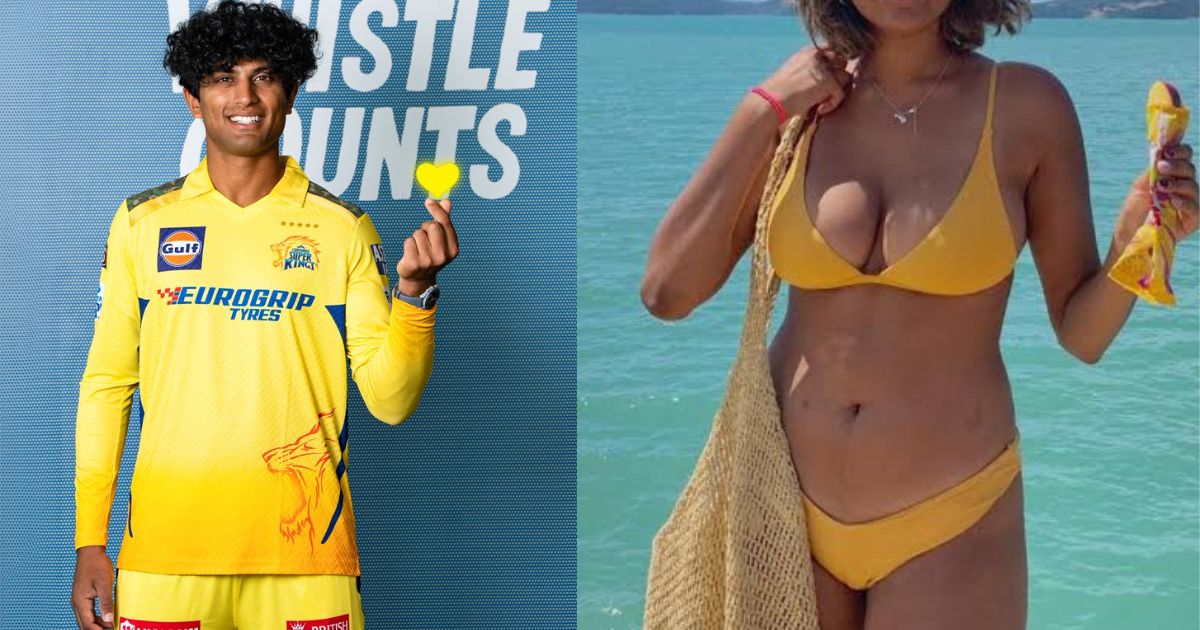 Csk Player Rachin Ravindra'S Girlfriend Is Very Beautiful