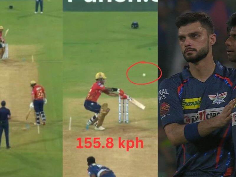 This Bowler Bowled The Fastest Ball In The Lsg Vs Pbks Match In Ipl 2024.