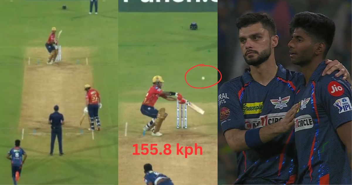This Bowler Bowled The Fastest Ball In The Lsg Vs Pbks Match In Ipl 2024.