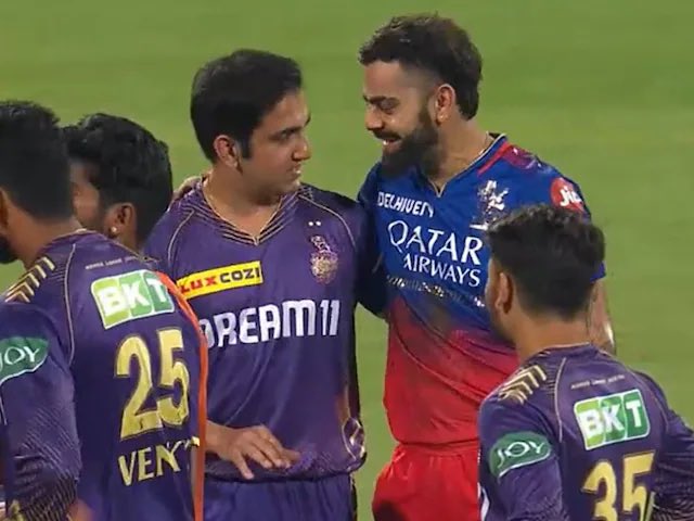 Virat Kohli And Gautam Gambhir