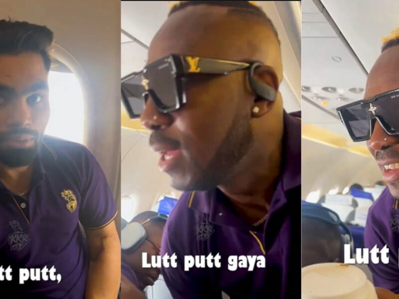 Rinku Singh And Andre Russell Sang Shahrukh Khan'S Song