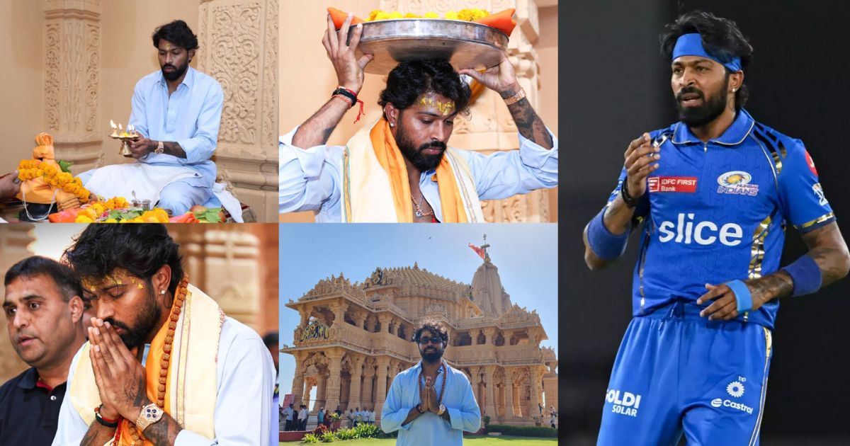 Hardik Pandya Reached Somnath Temple To Worship After Consecutive Defeats