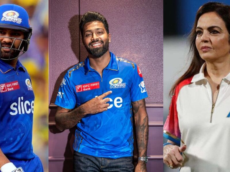 This Ipl Franchise Targets Mumbai Indians For Withdrawing Captaincy From Rohit Sharma
