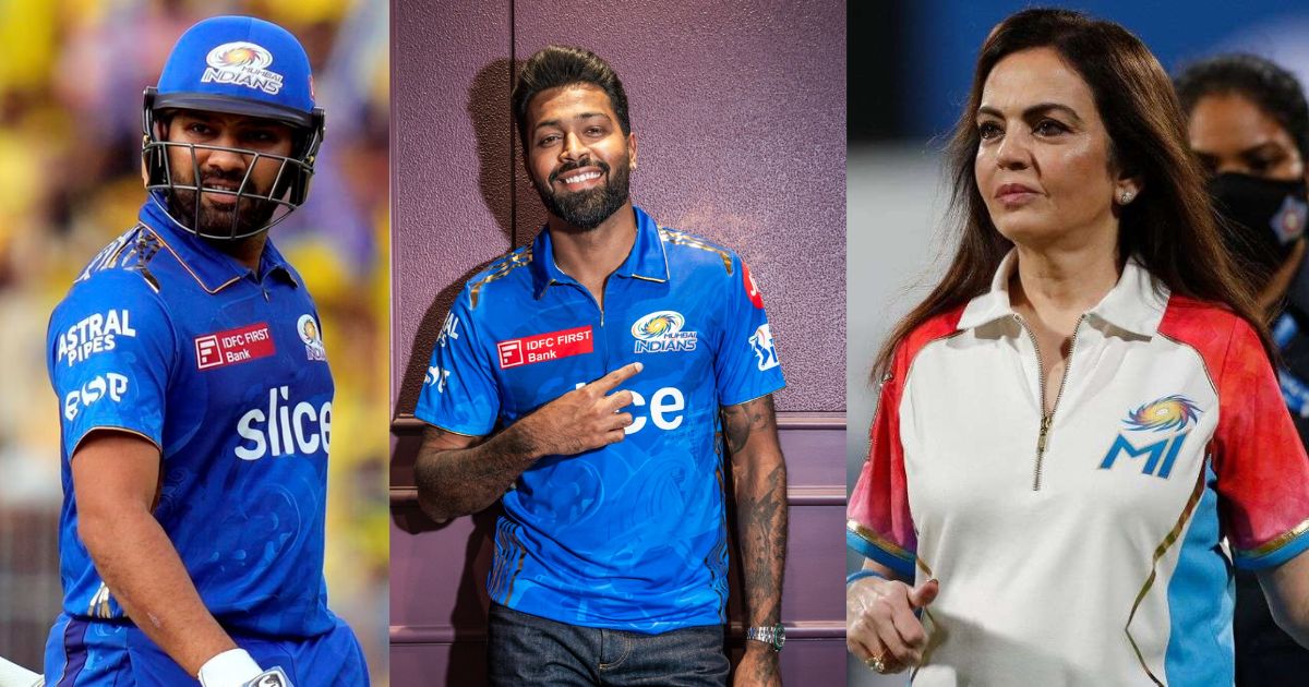 This Ipl Franchise Targets Mumbai Indians For Withdrawing Captaincy From Rohit Sharma
